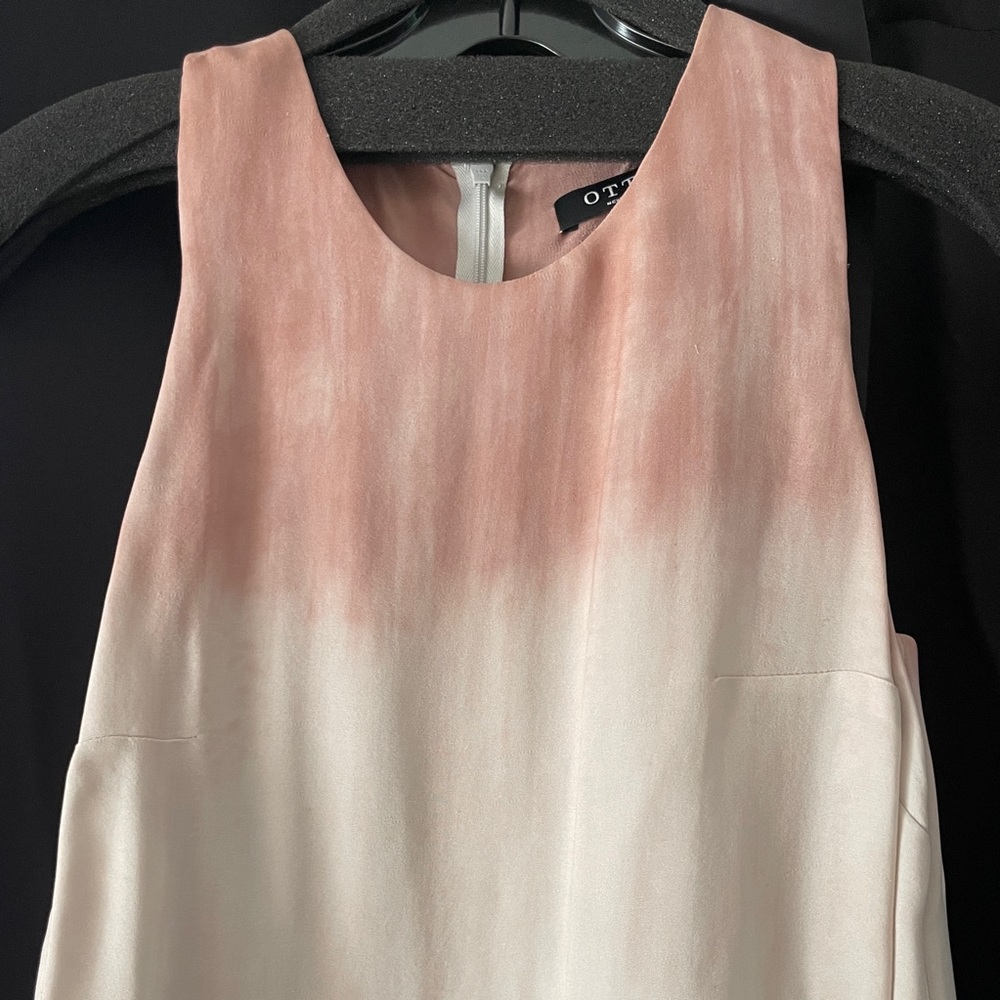 OTTE New York Tie-Dye Silk Shift Dress